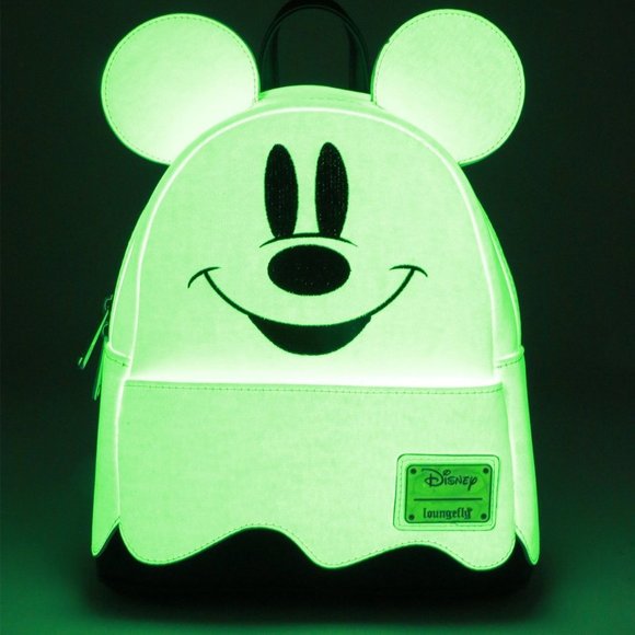 Loungefly Disney Ghost Mickey Halloween Backpack - Picture 11 of 11